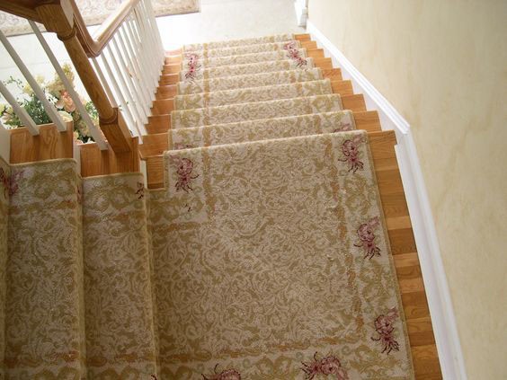 custom stairway Stairway carpet runner | Fovama Oriental Rugs & Carpets
