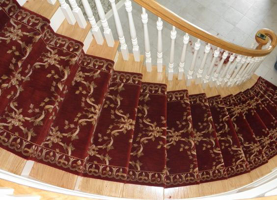 custom stairway Stairway carpet runner | Fovama Oriental Rugs & Carpets