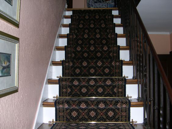 custom stairway Stairway carpet runner | Fovama Oriental Rugs & Carpets
