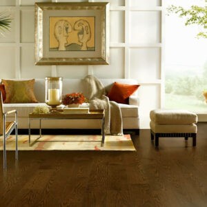 hardwood flooring in living room | Fovama Oriental Rugs & Carpets in Scarsdale, NY