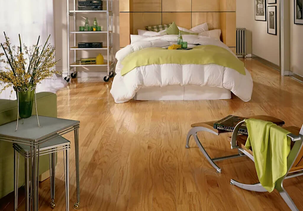 hardwood flooring in bedroom | Fovama Oriental Rugs & Carpets in Scarsdale, NY